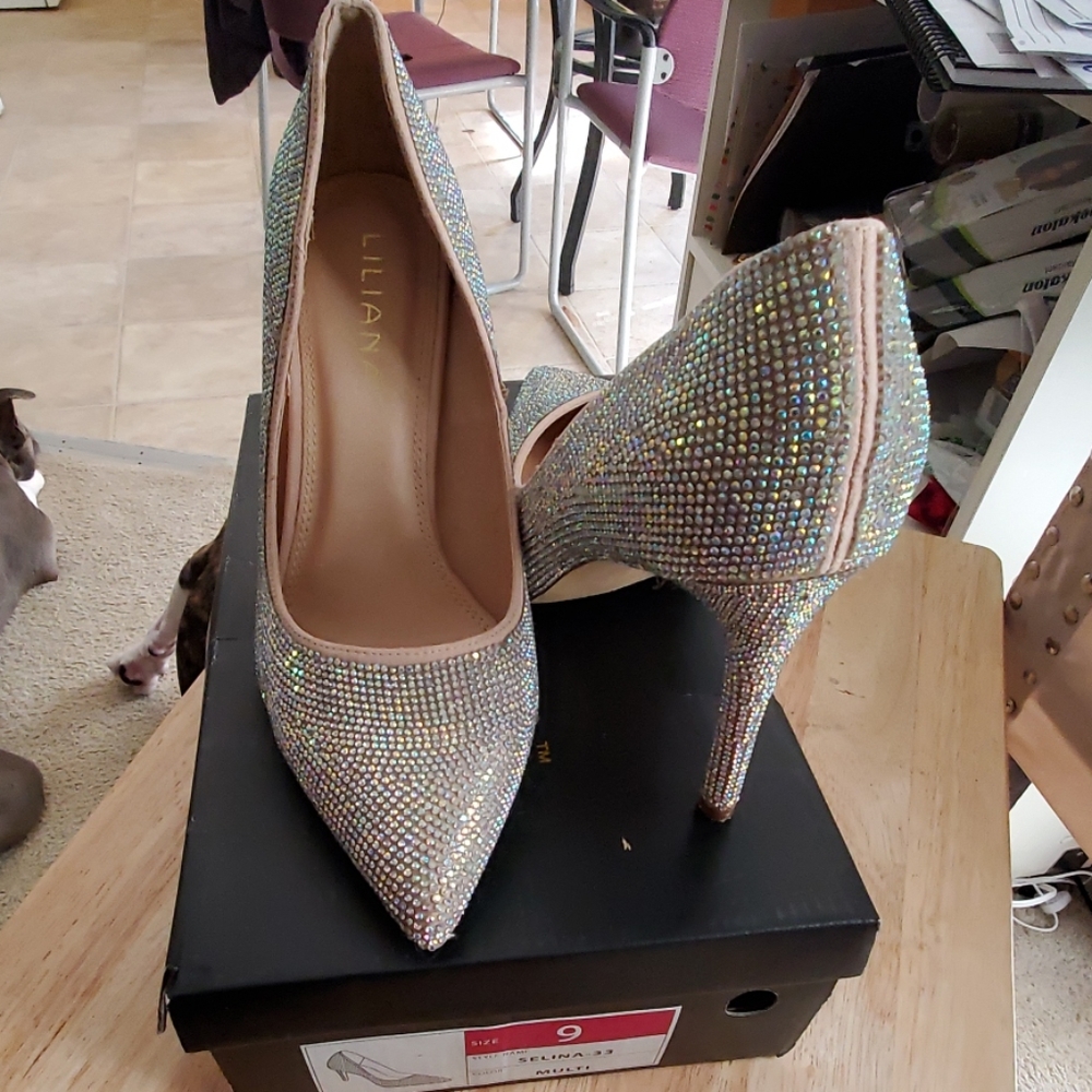 Rhinestones heels